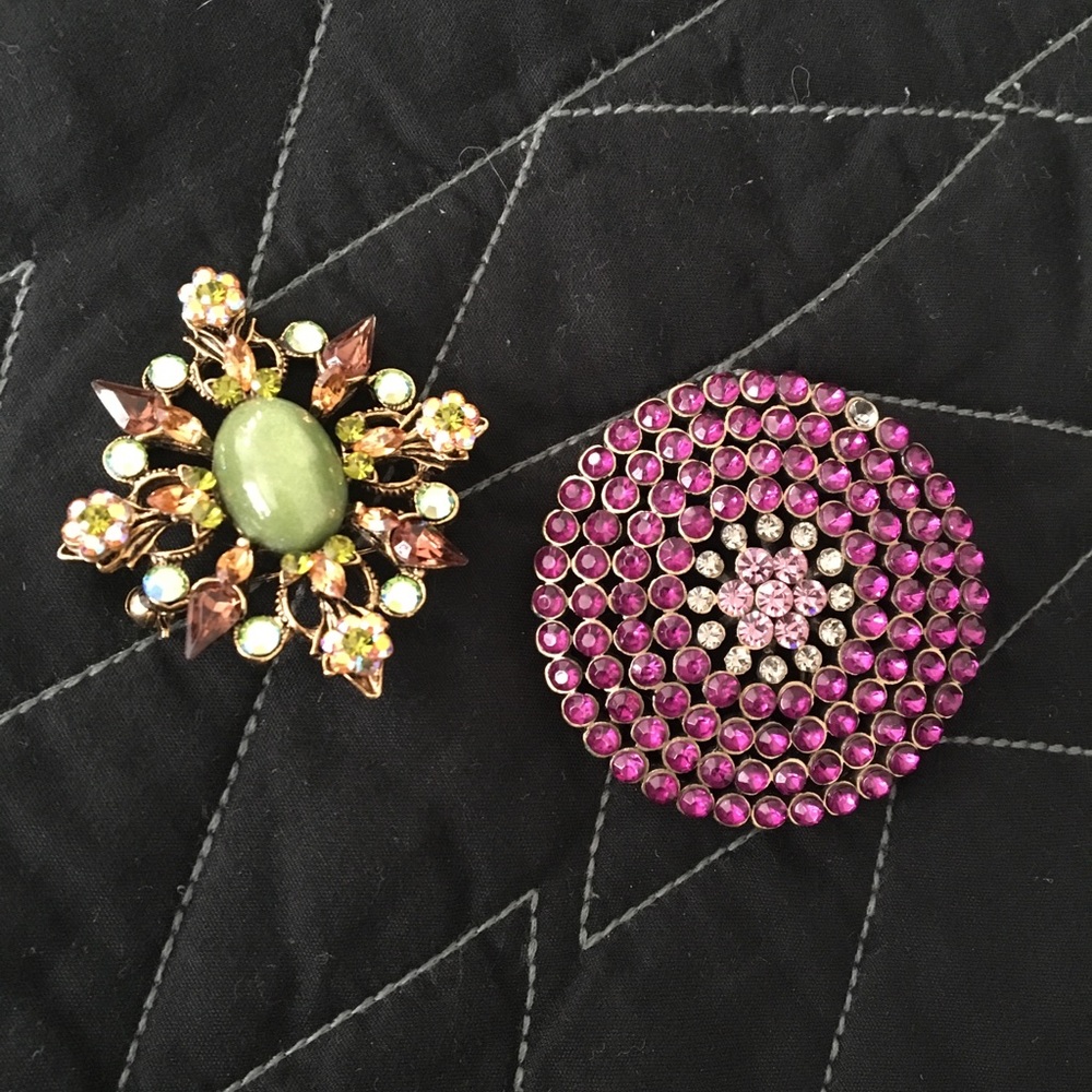 Two Brooches